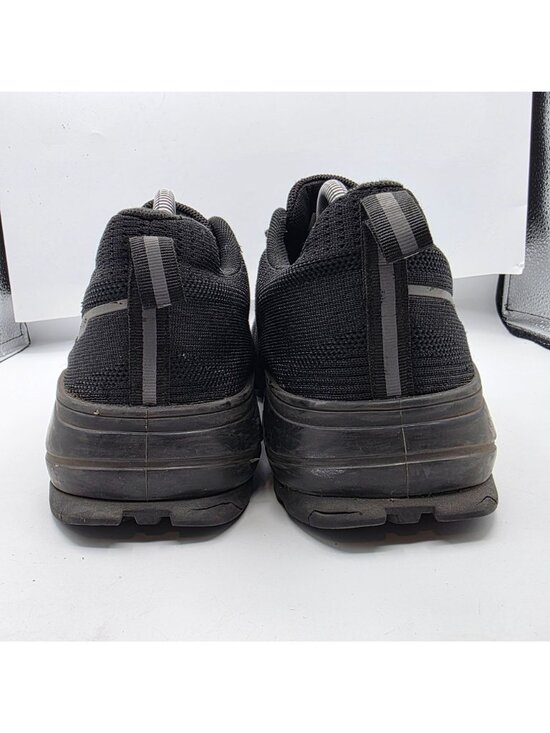 SkoKod Mens Size 10.5 Black Steel Toe Safety Shoes Slip Resistant Durable main image 6